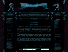Tablet Screenshot of daily-horoscopes.biz